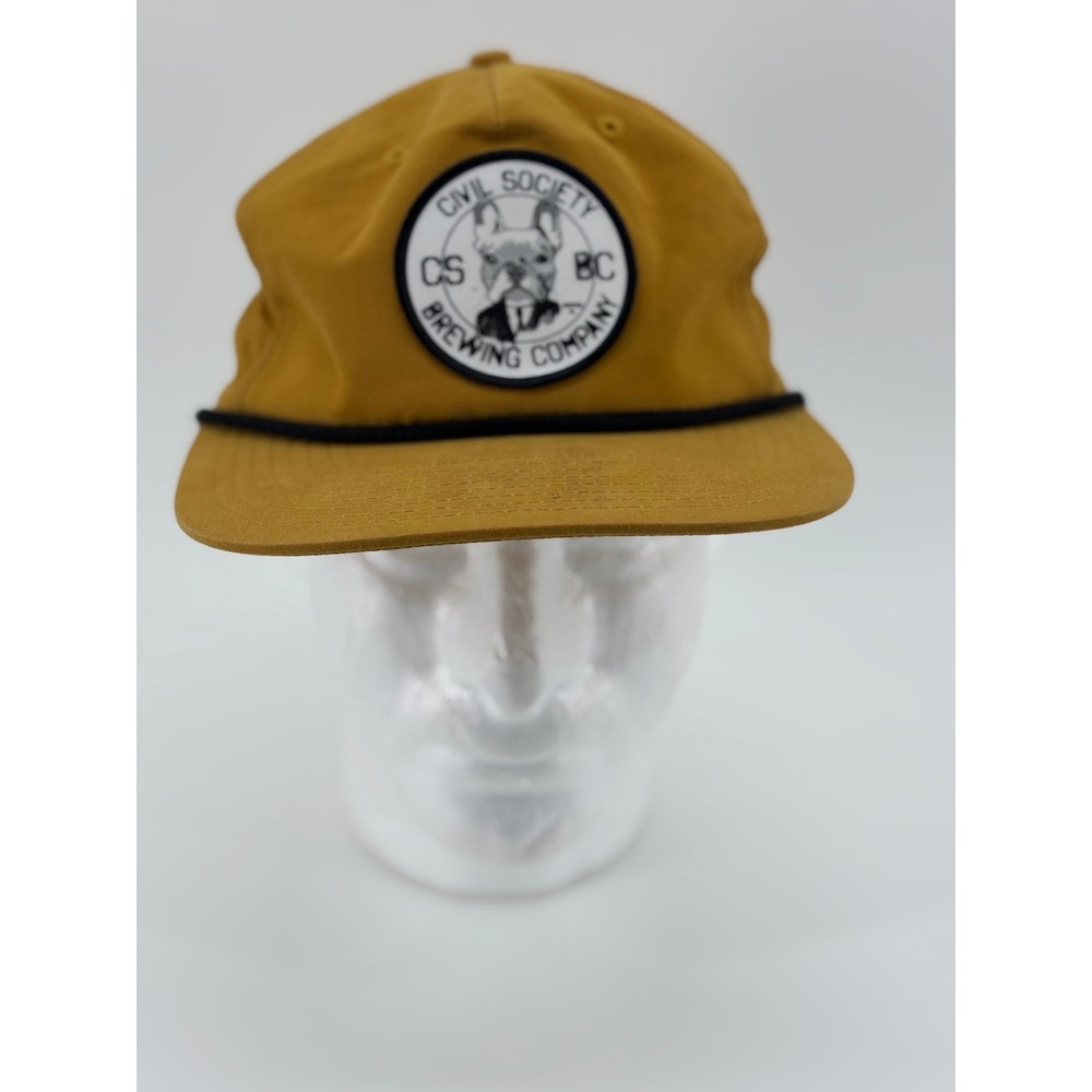 Richardson Civil Society Brewing Co Hat OS Mustard Yellow‎ Mens French Bulldog